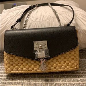 DKNY Woven Shoulder Bag